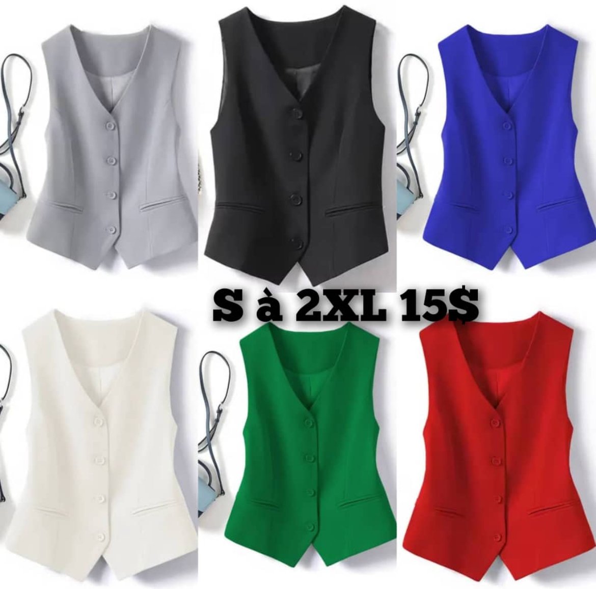 Gillet classique pour femme 