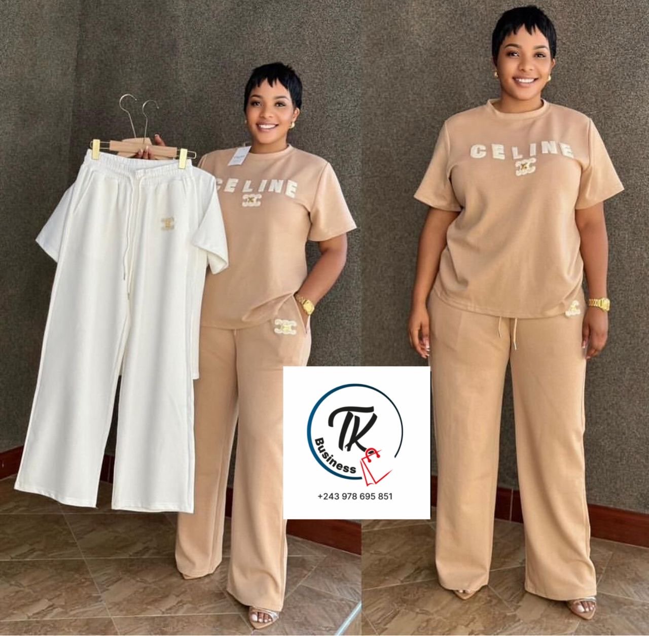 Ensemble T-shirt - Pantalon pour femme